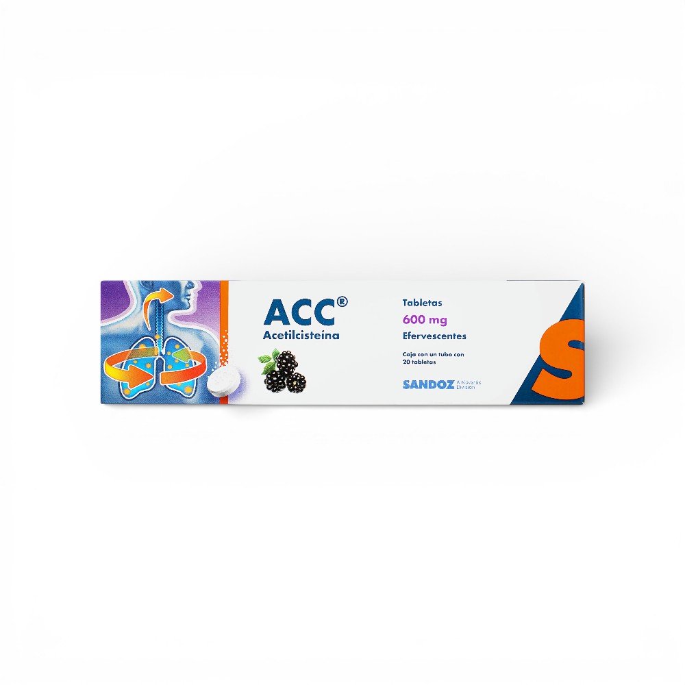 ACC 20 Tabletas 600 mg