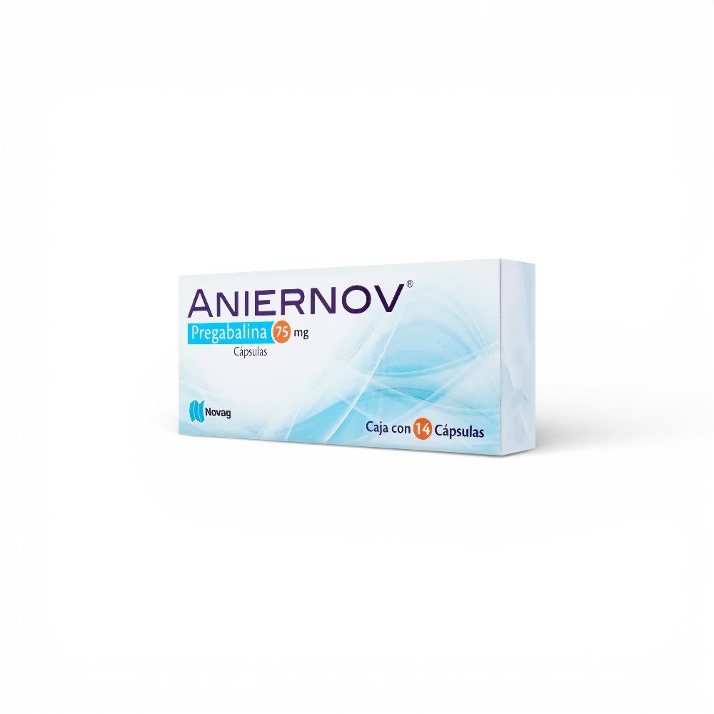 ANIERNOV 75 mg 14 Cápsulas