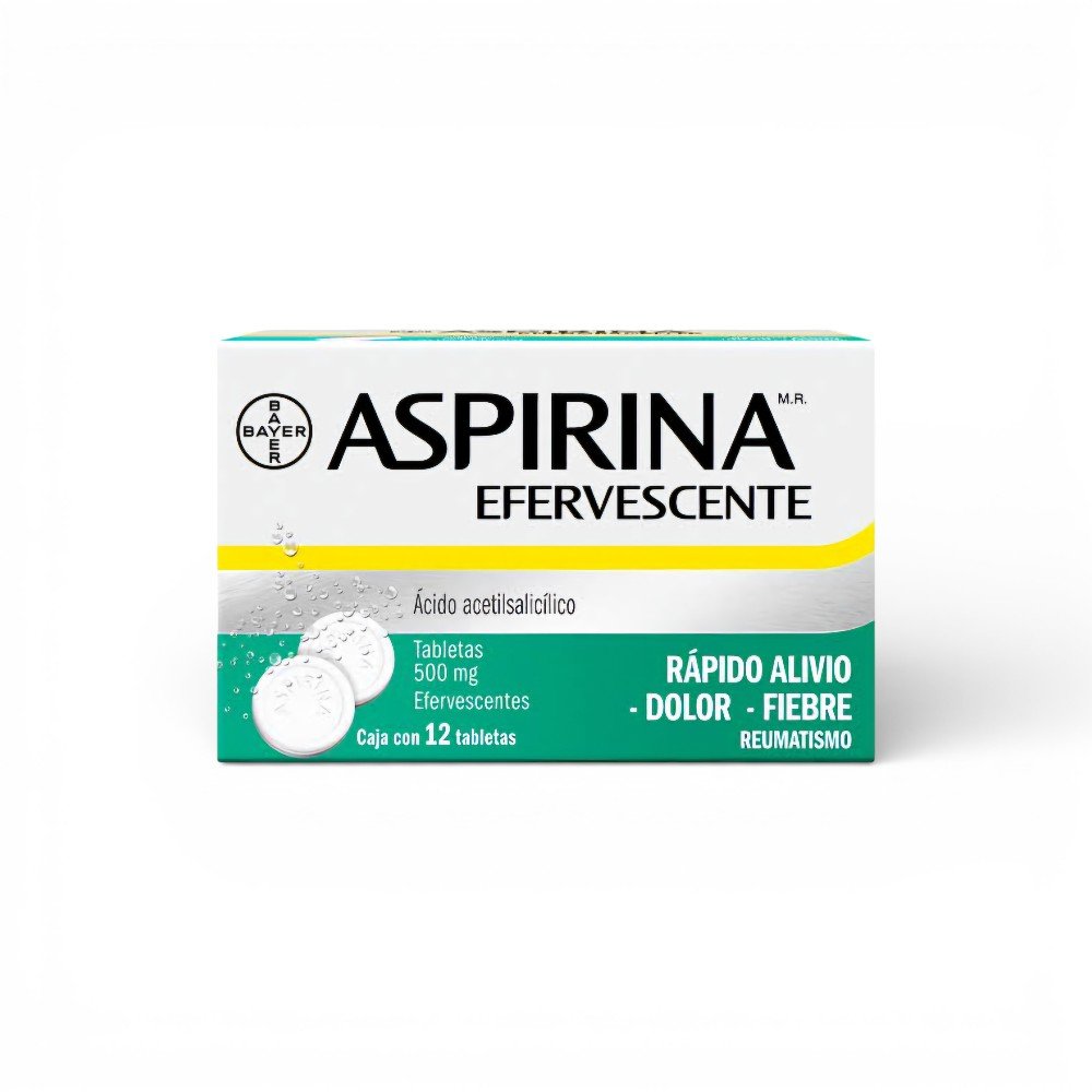 ASPIRINA EFERVECENTE 12 Tabletas