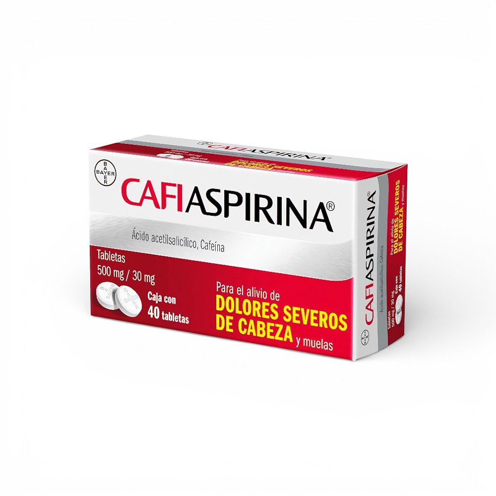 CAFIASPIRINA 40 TABLETAS