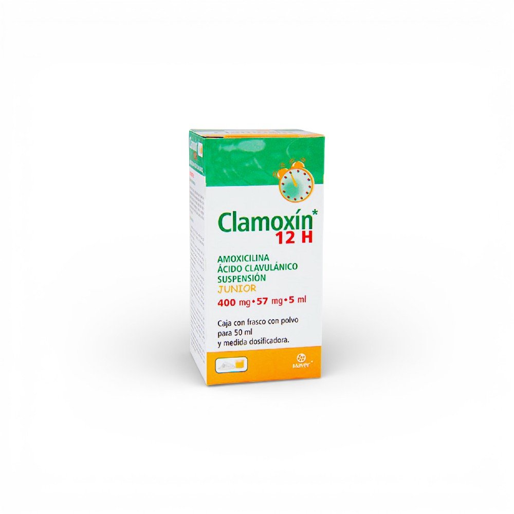 Clamoxin 12 H Junior 400 mg/57 mg