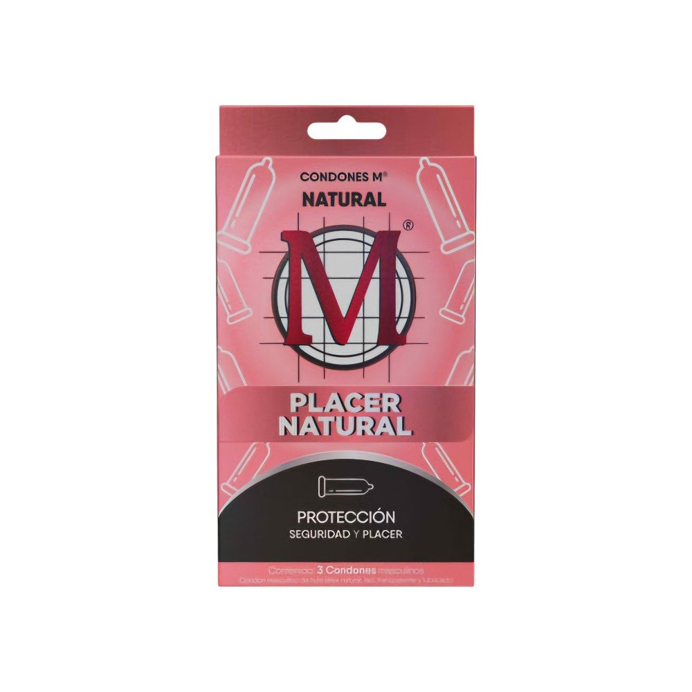 CONDONES M PLACER NATURAL