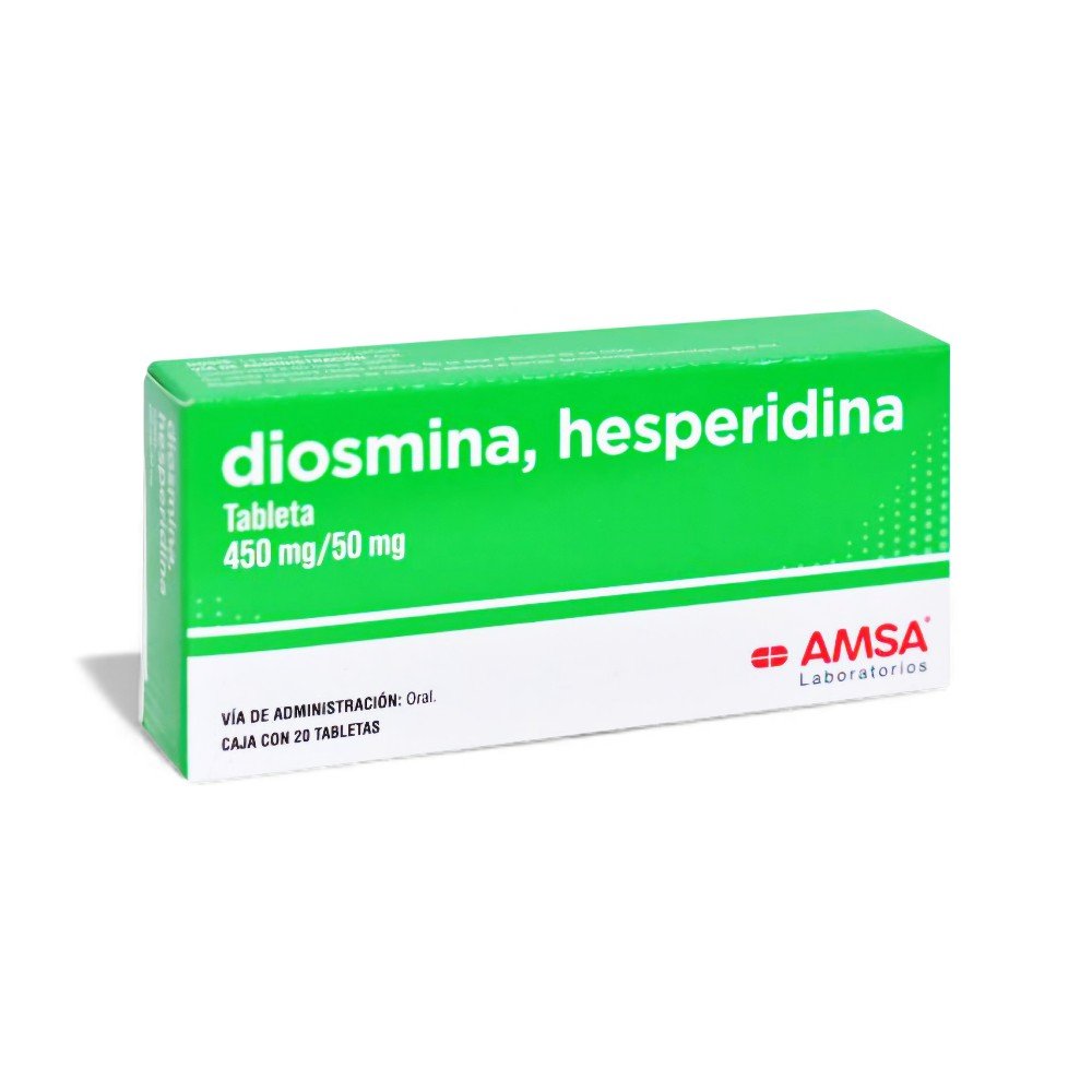 DIOSMINA/ HISPERIDINA 450MG/50MG