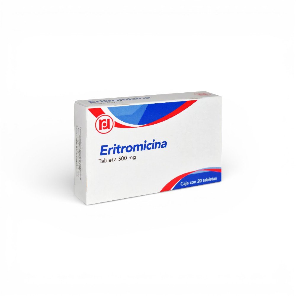 Eritromicina 500 mg