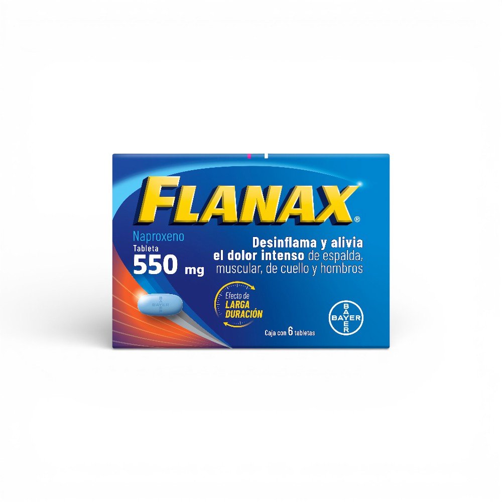 Flanax 550 6 Tabletas