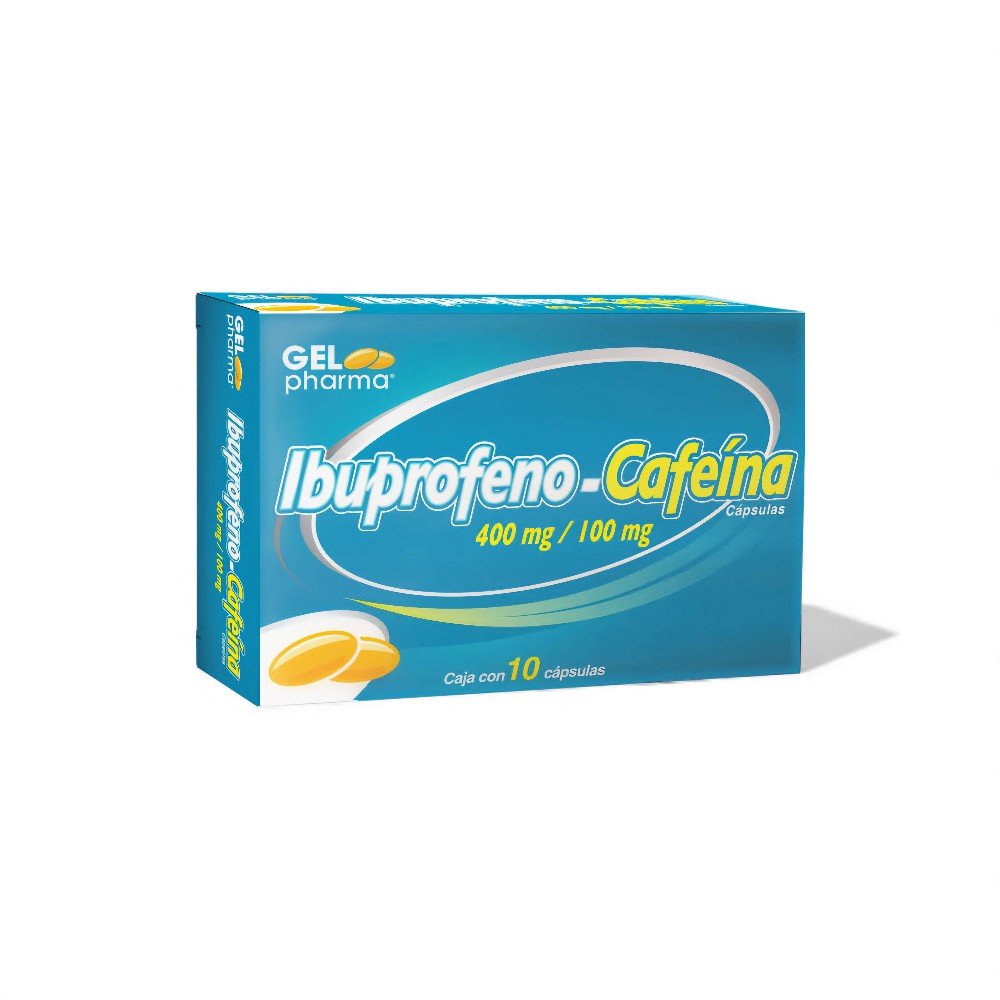 IBUPROFENO/CAFEINA 400MG/100MG 10 CÁPSULAS
