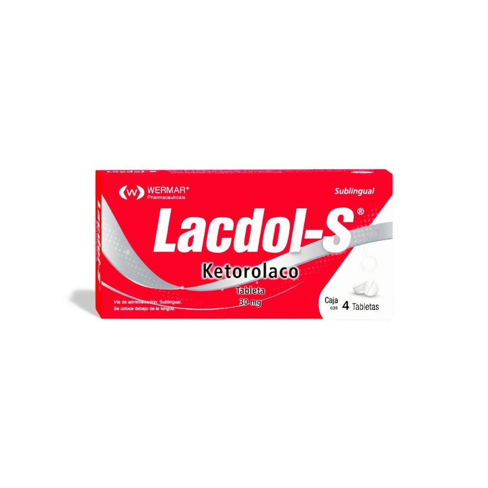 Lacdol-S 4 Tabletas