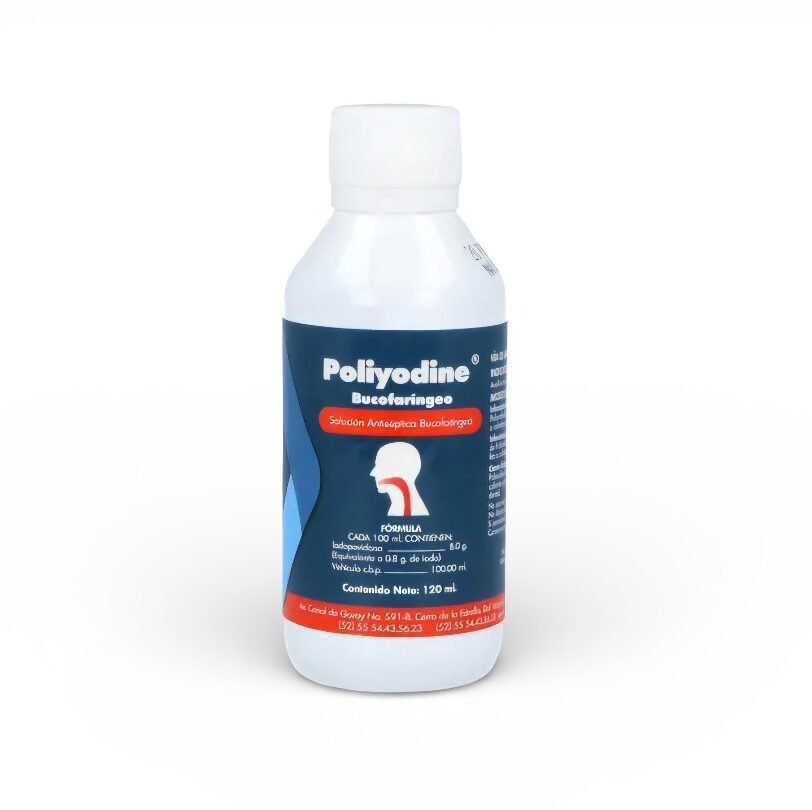 Poliyodine Bucofaríngeo 120 mL