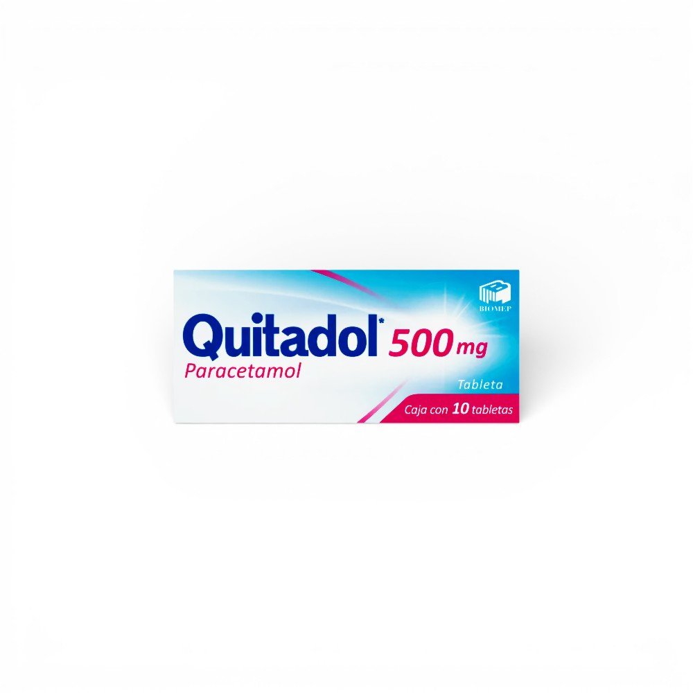 Quitadol 500 mg 10 tabletas