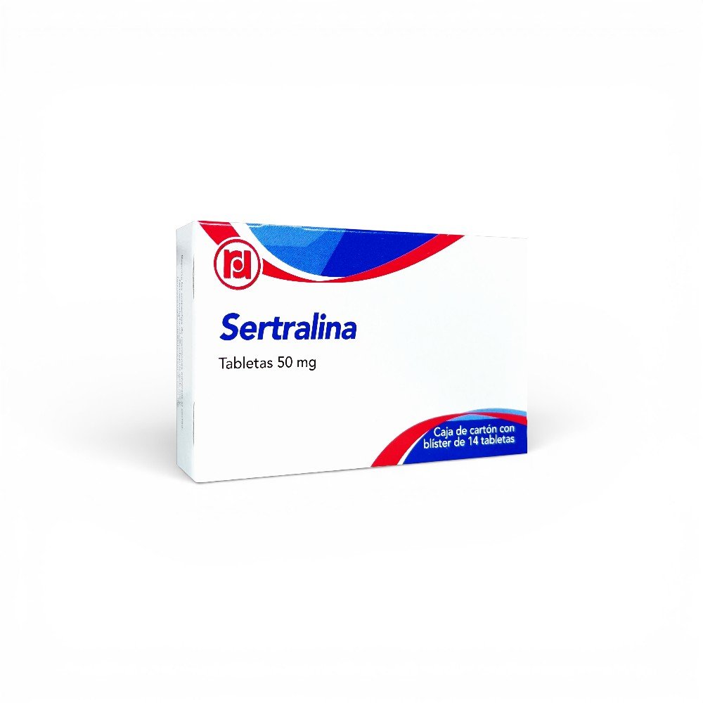 Sertralina 50 mg 14 Tabletas