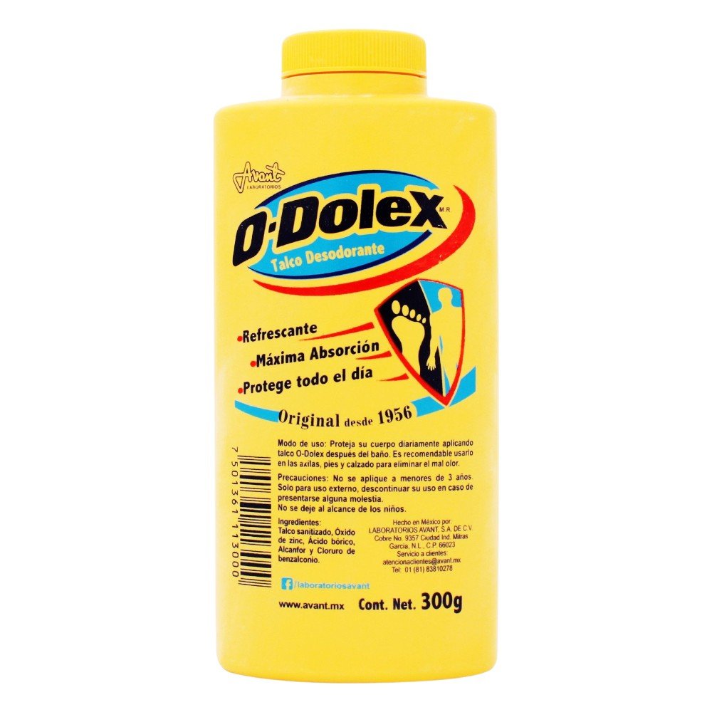 o-dolex-talco-300g