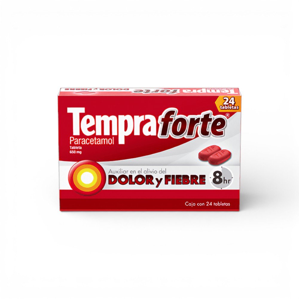 Tempra forte 24 Tabletas