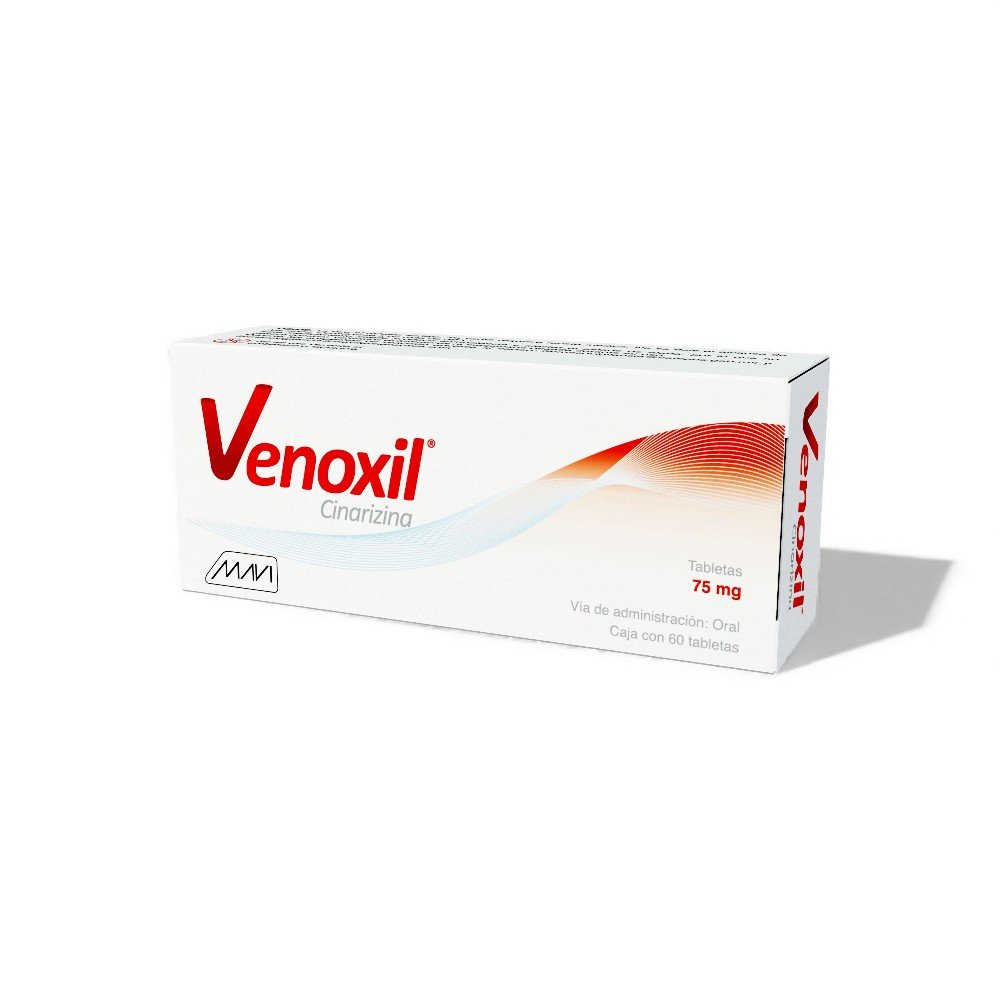 Venoxil 60 Tabletas 75 mg