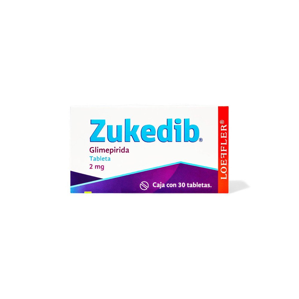 ZUKEDIB 2MG 30 Tabletas